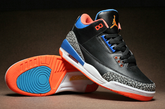 2017 Air Jordan 3 Russell Westbrook OKC PE Shoes